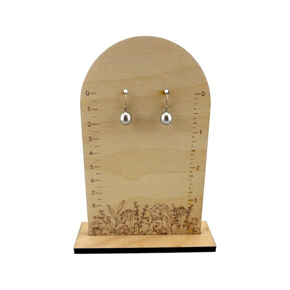 Giani Bernini Gray Cultured Freshwater Pearl Earrings Sterling Silver - Picture 10 of 10